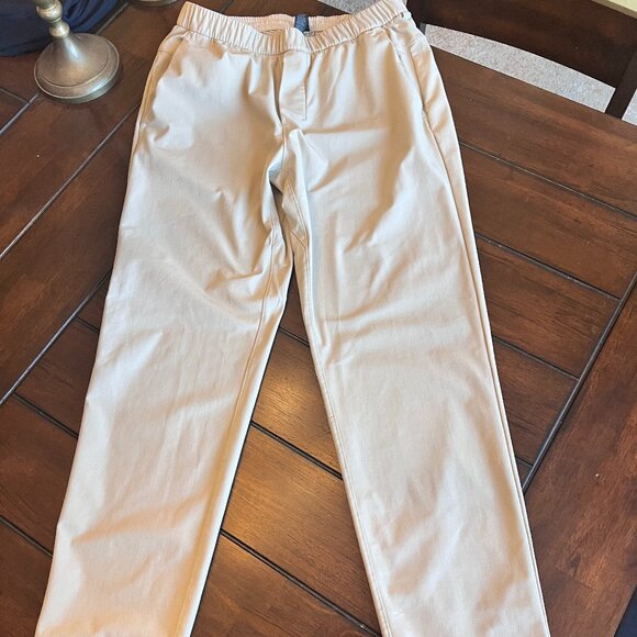 Lululemon, Size M, ABC Warpstreme Slim-Fit Pull-On Pant *Regular, Khaki - Picture 1 of 7